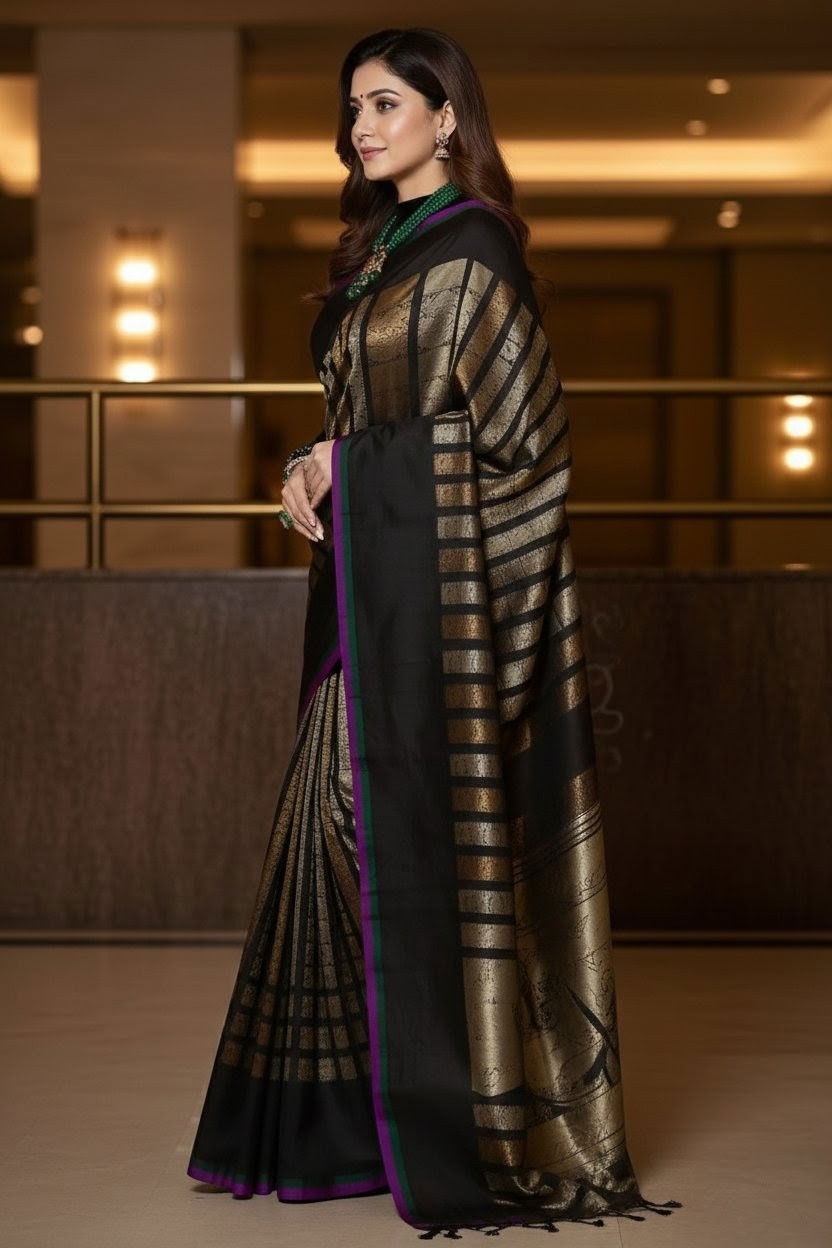 Pure Banarasi Silk Saree | Handloom Saree